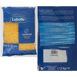 Lubella Catering Makaron nitki cięte 2 kg X6